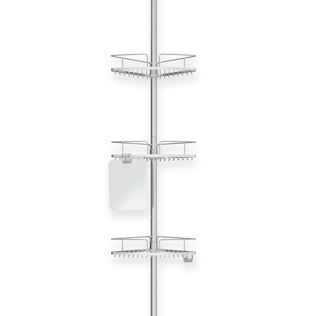 FINELINE 3 Tension Shower Caddy - Stainless Steel