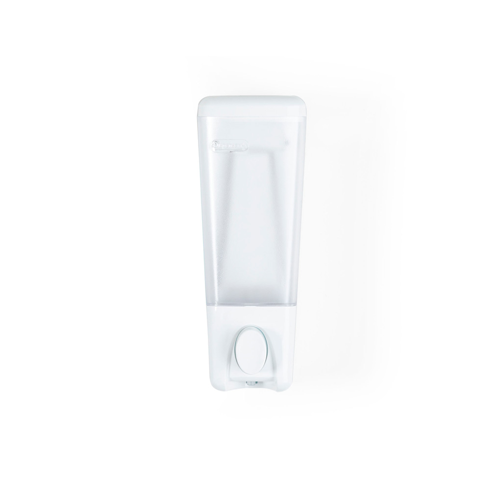 CLEAR CHOICE Soap and Sanitiser Dispenser 1 - White