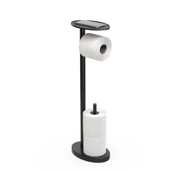 OVO Toilet Caddy - Matte Black