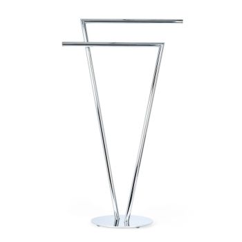 SETTE Double Towel Stand - Chrome