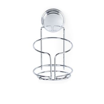 KROMA Stick N Lock Hairdryer Holder - Chrome