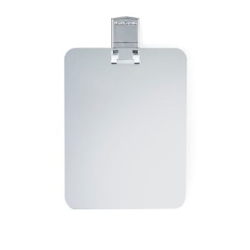 VISO Frameless Shower Mirror with Razor Hook