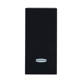 WAVE Lockable 465ml Soap and Sanitiser Dispenser - Matte Black
