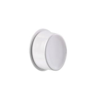 CLEAR CHOICE White Button (Oval)
