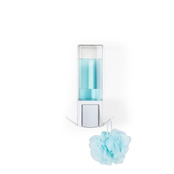 CLEVER 500ml Soap and Sanitiser Dispenser - Matte White