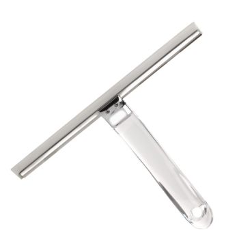 CRYSTAL Shower Squeegee - Clear Acrylic/Chrome
