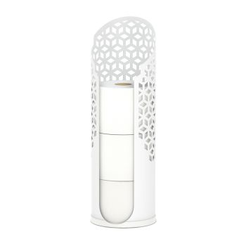 ROLLO Hexacube Toilet Tissue Reserve - Matte White