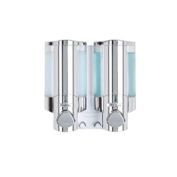 AVIVA 2 x 300ml Dispenser 2 - Chrome