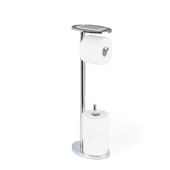 OVO Toilet Caddy - Chrome