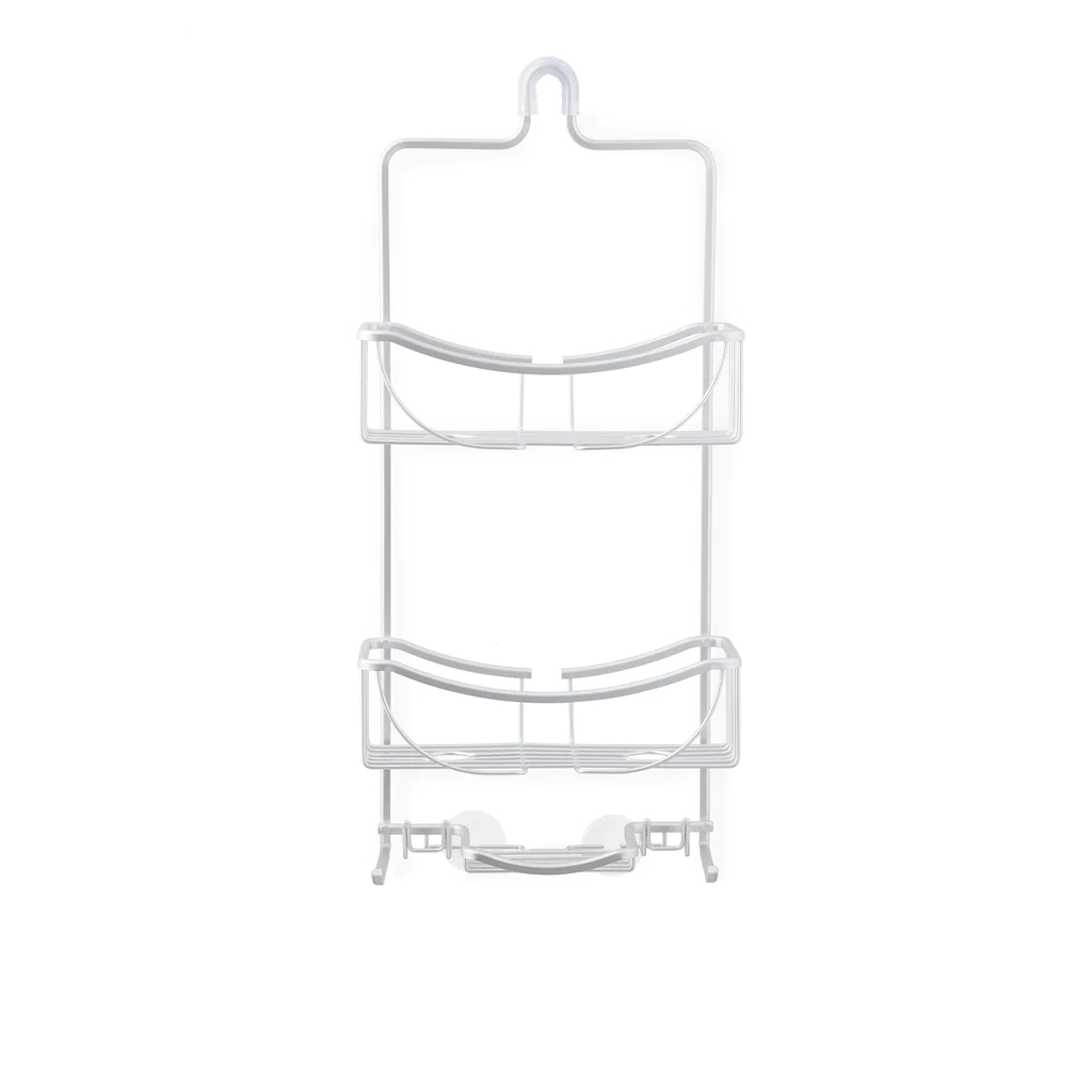 VENUS 3 Tier Hanging Shower Caddy - Aluminium Grey